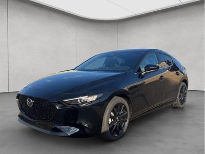 Neu Mazda 3 Homura-Line 140 PS (102 kW) 2025 Schwarz (jet black metallic) Limousine