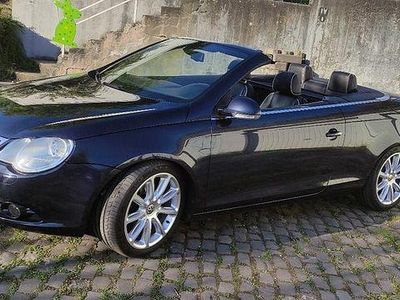 Brugt VW Eos Individual 200 HK (147 kW) 2008 Blå Cabriolet