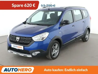 Gebraucht Dacia Lodgy Anniversary 116 PS (85 kW) 2021 Blau Van / Kleinbus