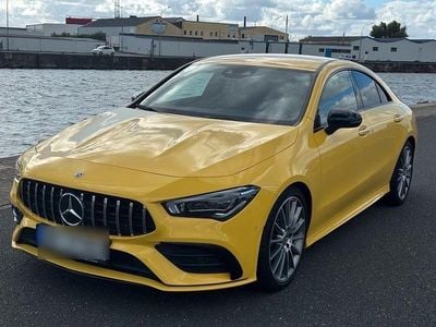 Gelb Gebraucht 2020 Mercedes CLA200 Sportline Coupé | 24.900 € (Guter Preis)