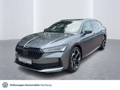 Gebraucht Skoda Superb SportLine 150 PS (110 kW) 2025 Graphitegrau metallic Kombi