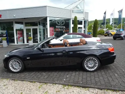 Gebraucht BMW 320 Cabriolet Performance 170 PS (125 kW) 2009 Schwarz Cabrio