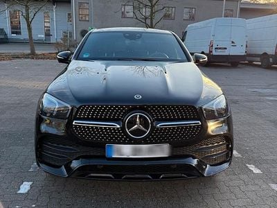 Schwarz Gebraucht 2022 Mercedes GLE350 AMG line Coupé | 60.900 € (Fairer Preis)