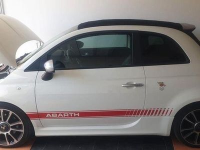 Gebraucht Abarth 595C Turismo 165 PS (121 kW) 2016 Weiß Cabrio