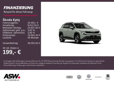 Neu Skoda Epiq Selection 155 kW (211 PS) 2026 Grün SUV