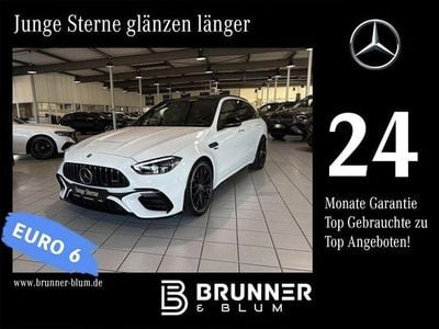 Gebraucht Mercedes C63S AMG Premium Plus 476 PS (350 kW) 2024 Weiß Limousine