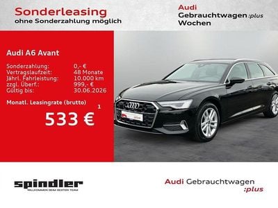 Occasion Audi A6 Advanced Plus 204 PK (150 kW) 2025 Zwart Stationwagen