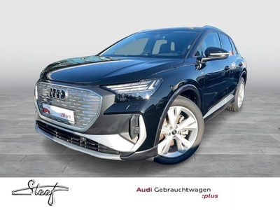 Gebraucht Audi Q4 e-tron S-Line 150 kW (204 PS) 2023 Mythosschwarz metallic SUV