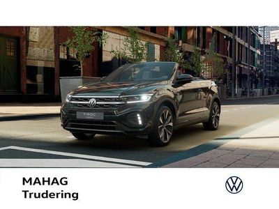 Schwarz Neu 2025 VW T-Roc Cabriolet R-line Cabrio | 45.230 € (Etwas zu teuer)
