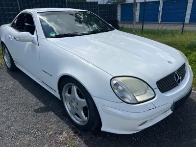 Gebraucht Mercedes SLK200 Edition 163 PS (119 kW) 2000 Weiß Cabrio