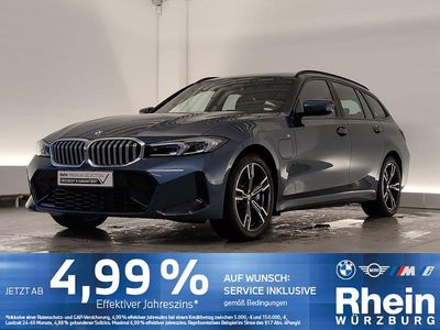 Gebraucht BMW 330e M Sport 292 PS (214 kW) 2024 Arctic race blue metallic Kombi