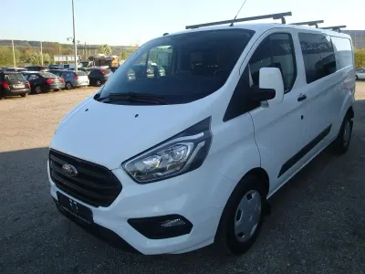 Gebraucht Ford Transit Custom Trend 170 PS (125 kW) 2018 Weiß Van / Kleinbus