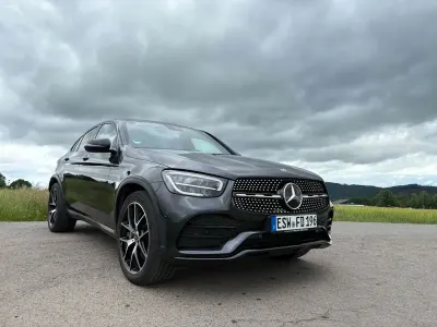Gebraucht Mercedes GLC220 AMG 194 PS (142 kW) 2020 Grau Coupé
