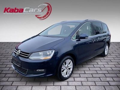 Gebraucht VW Sharan Comfortline 150 PS (110 kW) 2014 Night blue metallic Van / Kleinbus