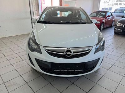 Gebraucht Opel Corsa Selection 69 PS (50 kW) 2014 Weiß Kleinwagen