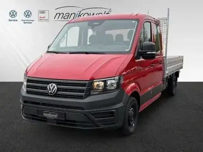 Nowe VW Crafter 163 KM (119 kW) 2025 Czerwony Van