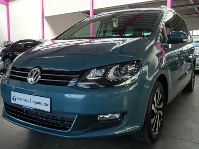Occasion VW Sharan Active 150 ch (110 kW) 2022 Bleue Monospace