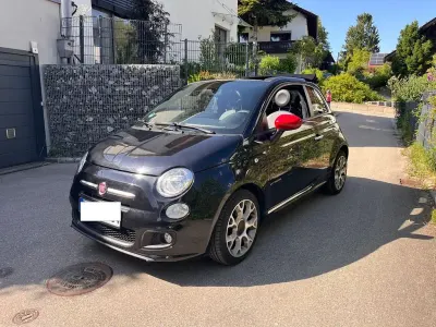 Używany Fiat 500C 69 KM (50 kW) 2014 Czarny Kabriolet