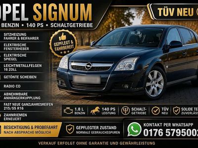 Second-hand Opel Signum 140 CP (102 kW) 2007 Negru Hatchback