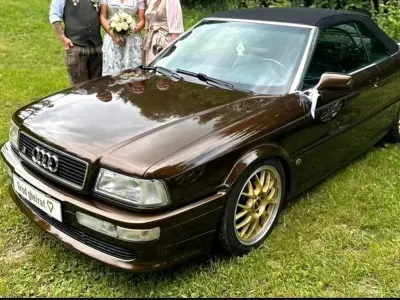 Brugt Audi Cabriolet Sport 116 HK (85 kW) 1997 Brun Cabriolet