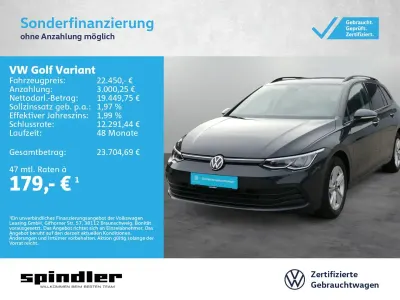 Gebraucht VW Golf VIII Life 131 PS (96 kW) 2023 Uranograu Kombi