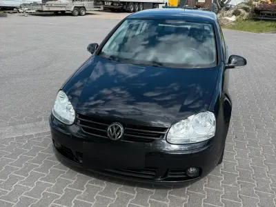 Brugt VW Golf V 122 HK (89 kW) 2007 Sort Hatchback
