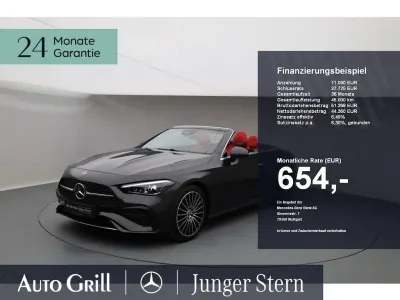 Gebraucht Mercedes CLE200 AMG line 204 PS (150 kW) 2025 Graphitgrau metallic Cabrio