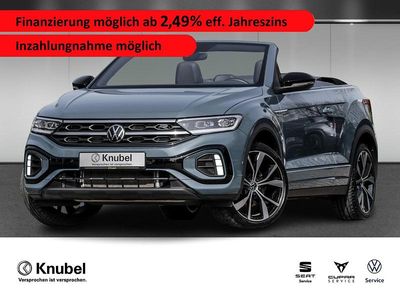 Gebraucht VW T-Roc Cabriolet R-line 150 PS (110 kW) 2025 Blau Cabrio