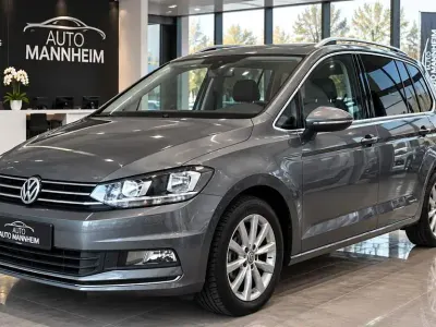 Gebraucht VW Touran Highline 150 PS (110 kW) 2017 Grau Van / Kleinbus