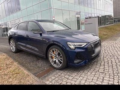 Gebraucht Audi e-tron S-Line 230 kW (313 PS) 2021 Blau SUV