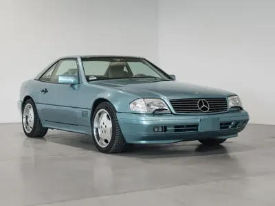 Gebraucht Mercedes SL500 326 PS (239 kW) 1992 Blau Cabrio