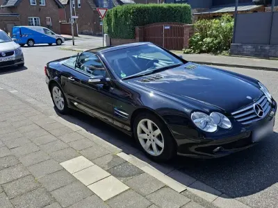 Gebraucht Mercedes SL350 245 PS (180 kW) 2004 Schwarz Cabrio