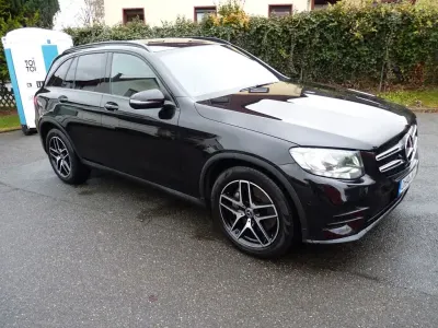Used Mercedes GLC350 AMG line 258 HP (189 kW) 2018 Black SUV