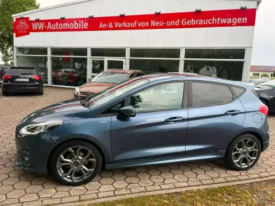Gebraucht Ford Fiesta ST-Line 140 PS (102 kW) 2020 Blau Kleinwagen