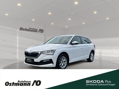 Gebraucht Skoda Scala Cool Plus 116 PS (85 kW) 2020 Weiß Kleinwagen
