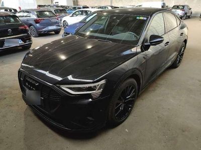 Gebraucht Audi e-tron Sportback S-Line 300 kW (408 PS) 2022 Brillantschwarz SUV