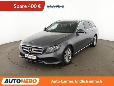 Gebraucht Mercedes E200 Avantgarde 184 PS (135 kW) 2017 Grau Kombi