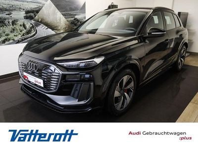 Mythosschwarz metallic Gebraucht 2024 Audi Q6 e-tron S-Line SUV | 62.490 € (Fairer Preis)