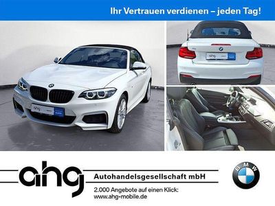 Usata BMW 218 M Sport 136 CV (100 kW) 2020 Bianco Cabrio