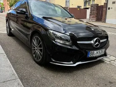 Gebraucht Mercedes C220 AMG line 170 PS (125 kW) 2014 Schwarz Limousine