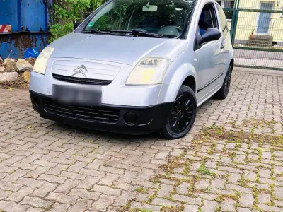 Gebraucht Citroën C2 60 PS (44 kW) 2003 Silber Kleinwagen
