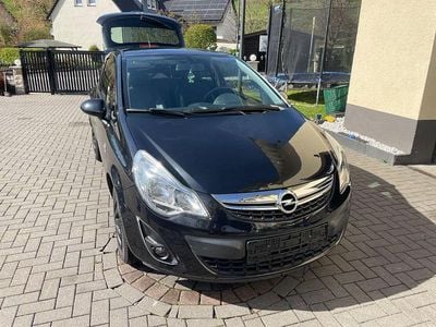 Second-hand Opel Corsa Edition 69 CP (50 kW) 2012 Negru Hatchback