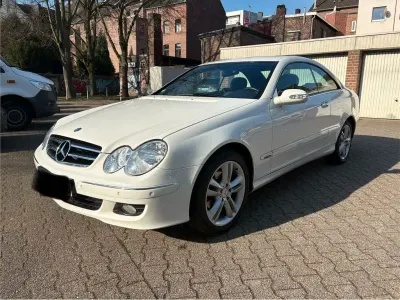 Gebraucht Mercedes CLK200 Avantgarde 163 PS (119 kW) 2006 Weiß Coupé