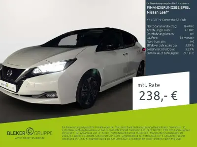 Usata Nissan Leaf N-Connecta 160 kW (218 CV) 2022 Bianco Utilitaria