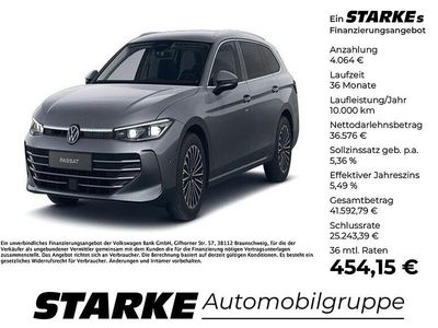 Grau Neu 2025 VW Passat Elegance Kombi | 40.640 €