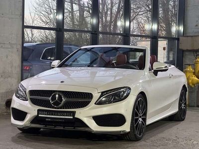 gebraucht Mercedes C220 d Cabrio AMG LED Navi HeadUp Distronic 360