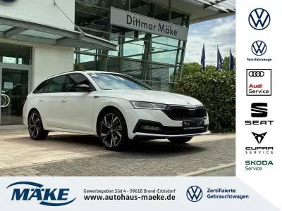 Gebraucht Skoda Octavia SportLine 190 PS (139 kW) 2023 Weiß Kombi
