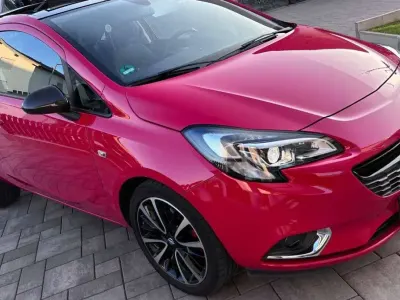 Gebraucht Opel Corsa Edition 101 PS (74 kW) 2015 Rot Kleinwagen