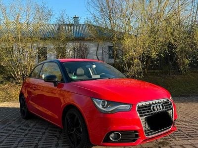 Brugt Audi A1 122 HK (89 kW) 2012 Rød Hatchback