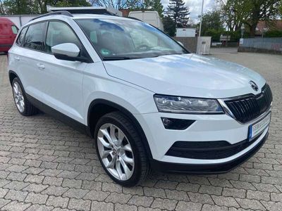 gebraucht Skoda Karoq STYLE 2.0 Tdi 4x4 DSG LED Navi PDC Alu 19"